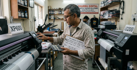 DTF Printer Investment risk comparison in Indian print shop