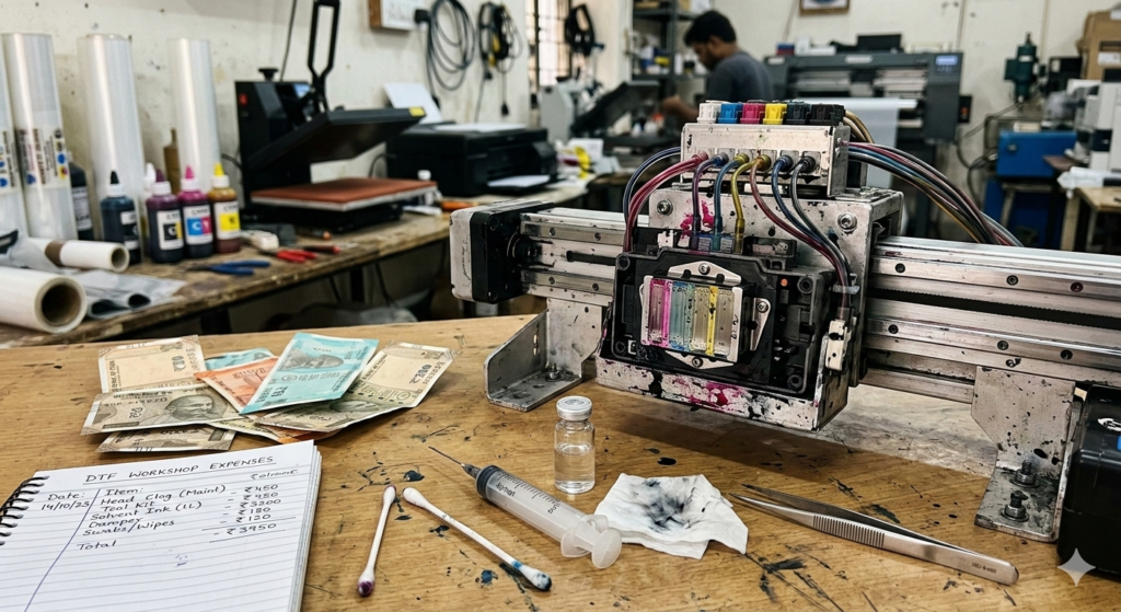 DTF Printer Investment Crush Guide: Industrial vs Entry-Level Profit Comparison (2026) - DTF Printer Investment hidden maintenance costs