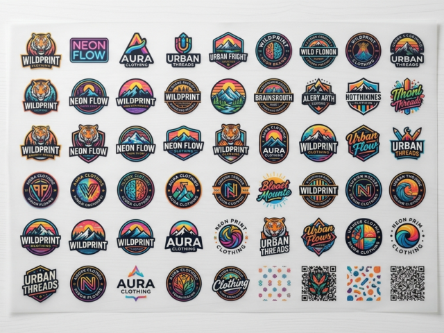 Gang Sheet Printing DTF layout example