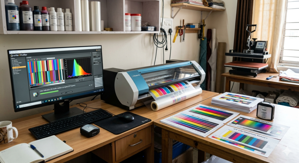 DTF color profiles and ICC profiles workflow setup