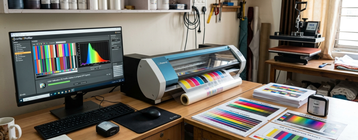 DTF color profiles and ICC profiles workflow setup