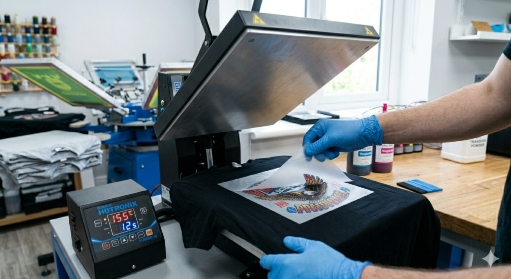 DTF consumables India heat press transfer