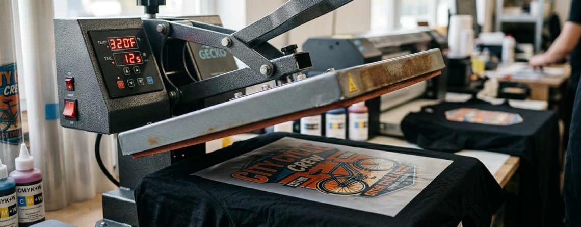 how to handle dtf transfers without cracking or peeling heat press process