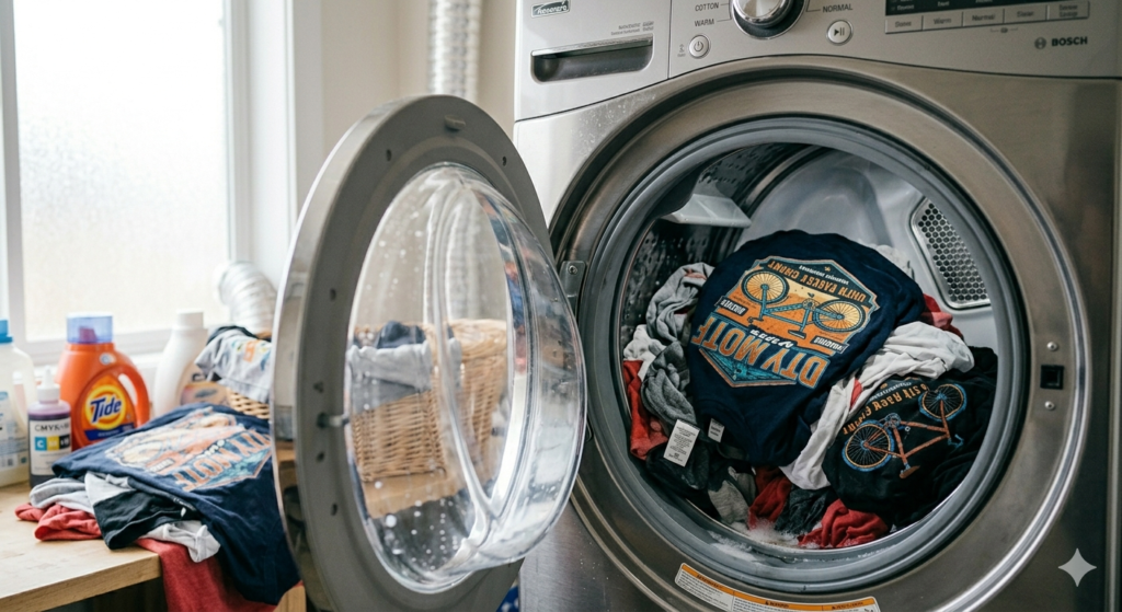 how to handle dtf transfers without cracking or peeling washing care