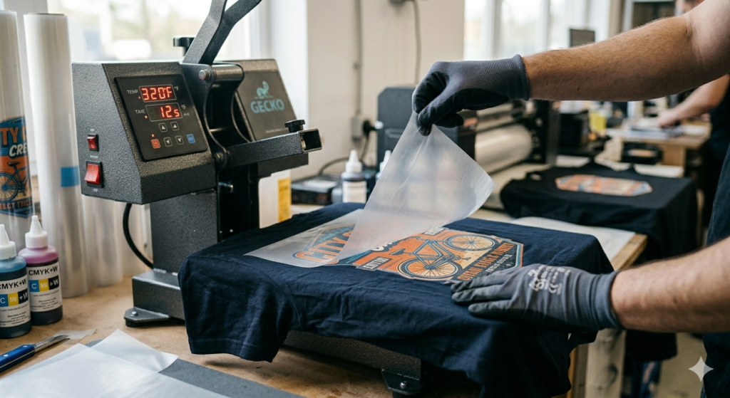 how to handle dtf transfers without cracking or peeling peeling technique