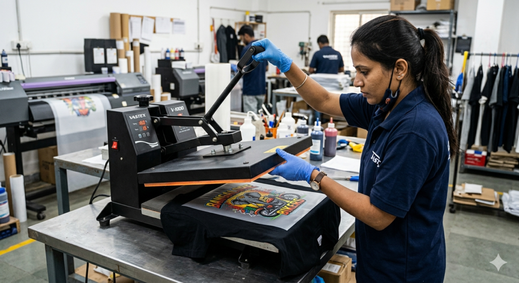 DTF curing oven vs heat press hover method