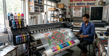 DTF ink for your printer in India printing process