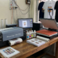DTF printing studio setup at home in India workspace