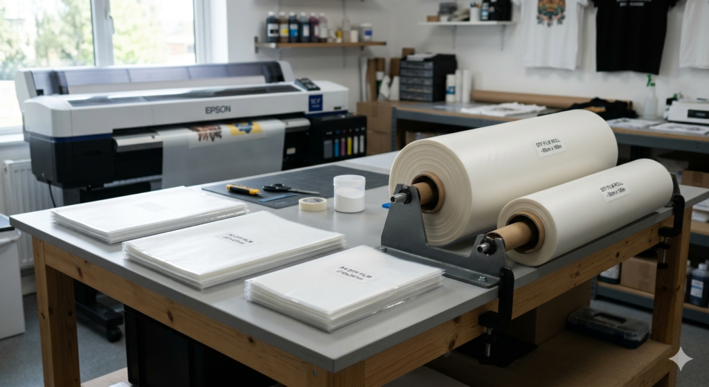 DTF Film Price in India 2026: Which Brand Offers the Best Value 2026 - DTF film price in India 2026 PET film sheets and rolls