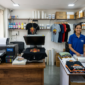 DTF Printing Business setup with printer and heat press machine