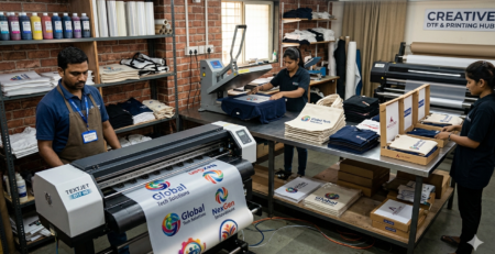 DTF Printing for Corporate Gifting machine setup in India