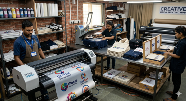 DTF Printing for Corporate Gifting machine setup in India