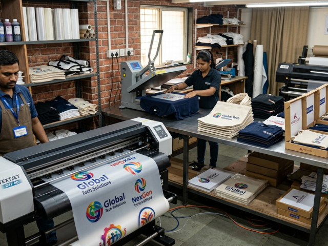 DTF Printing for Corporate Gifting machine setup in India