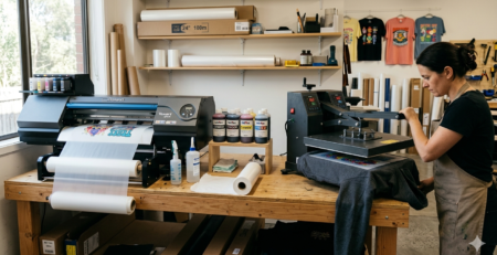 GST on DTF printers India 2026 machine setup