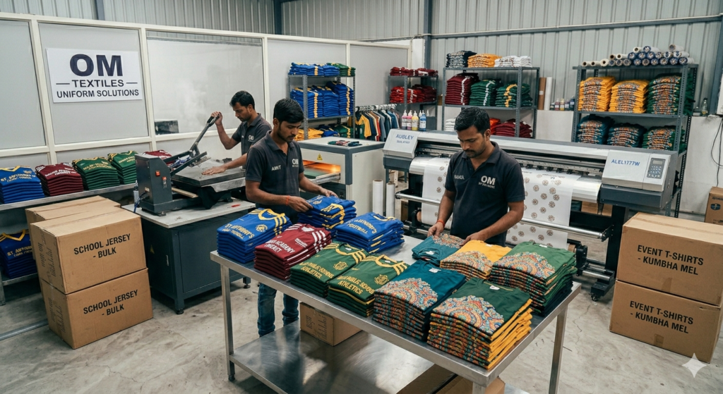 DTF Bulk Orders India:10 Ultimate Guide to Winning Large Business Clients - DTF bulk orders India for school and sports jerseys