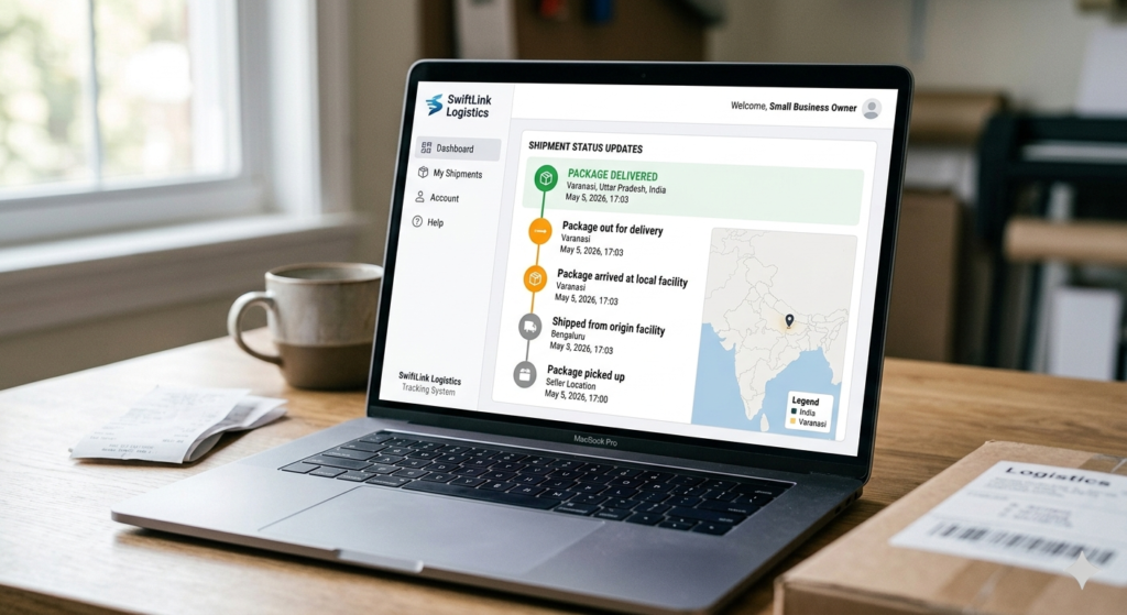 DTF shipping India tracking system