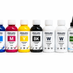 Prolific Premium DTF Ink Kit CMYKKWW 600ML with 100ML Printhead Cleaner for XP600 and i3200 DTF Printers