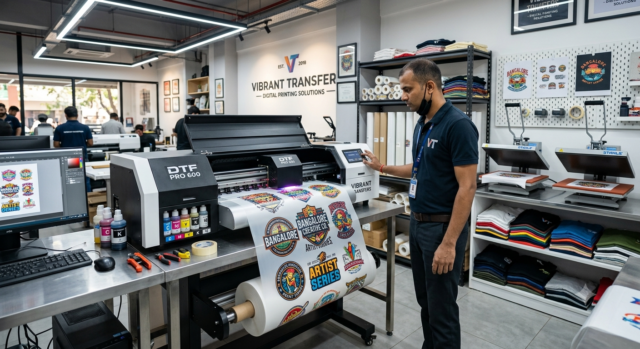 DTF Printer Under ₹350000 with 60cm professional printing setup in India