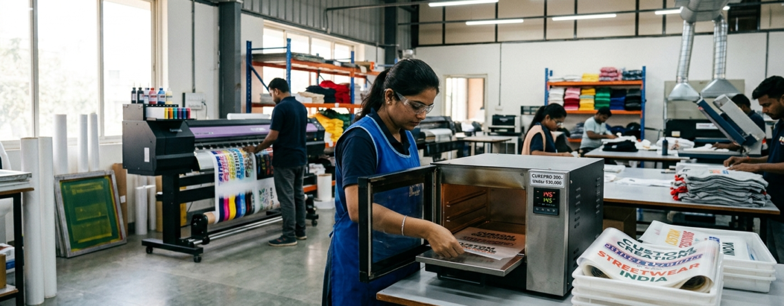 Best DTF Curing Oven Under ₹30,000 for Indian print shops