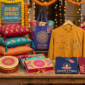 DTF Diwali Merchandise Guide showing festive DTF printing setup
