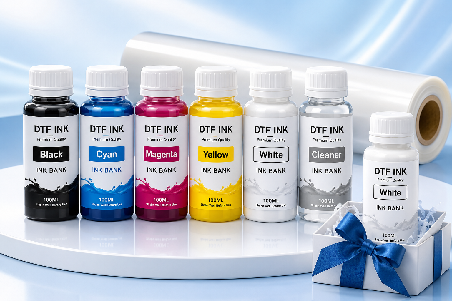 DTF ink 600ML bundle offer with 100ML free