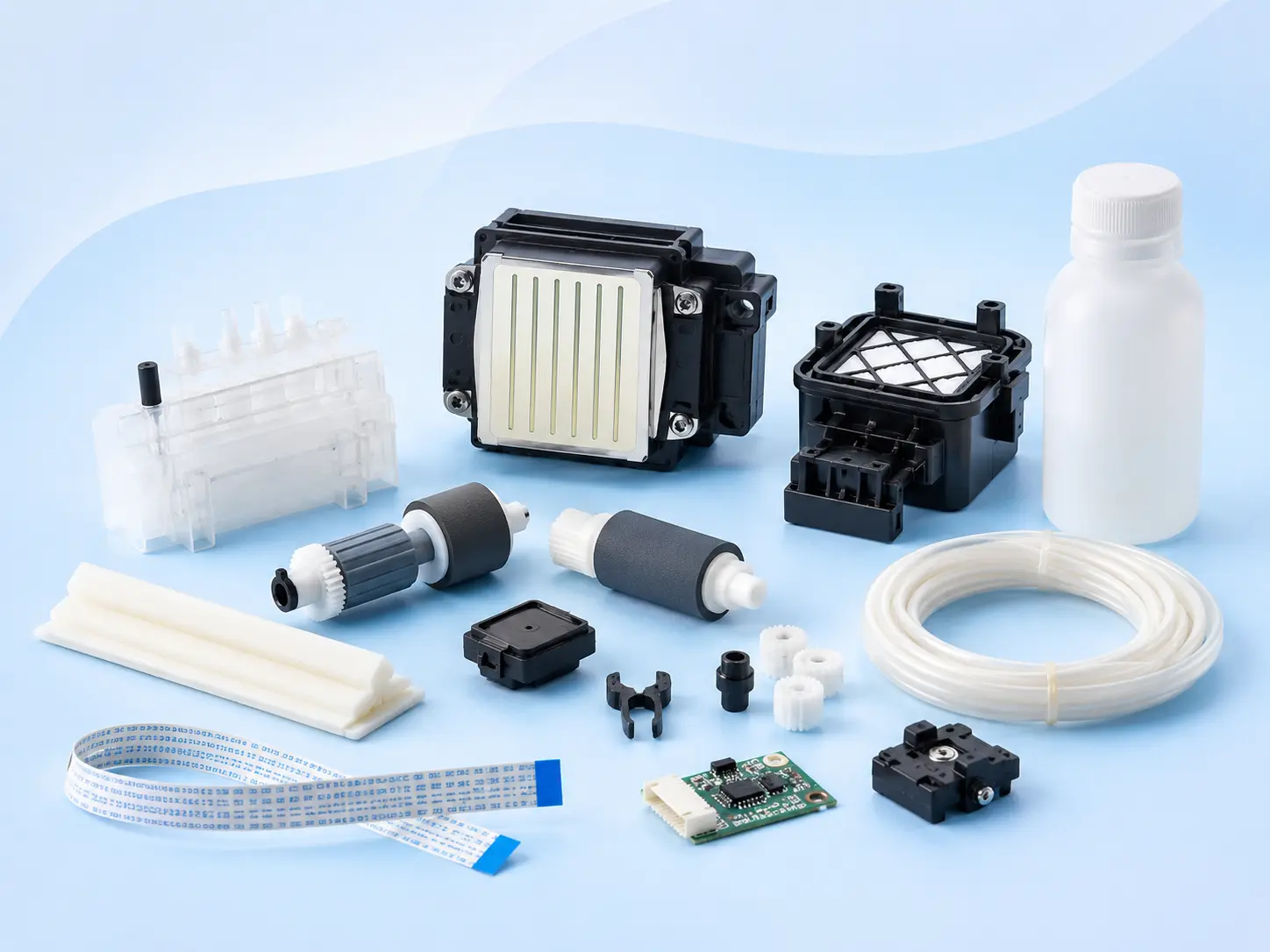 Printer spare parts and accessories for DTF printers