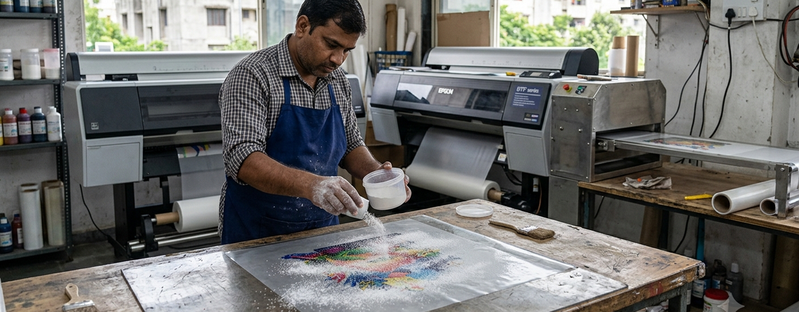 DTF heat press machines for professional DTF transfers in India