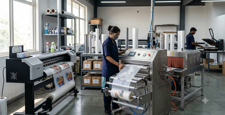 DTF Powder Shaker Machine automatic powder application system in India 2026