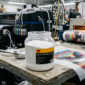 DTF Hot Melt Adhesive Powder used in DTF printing process