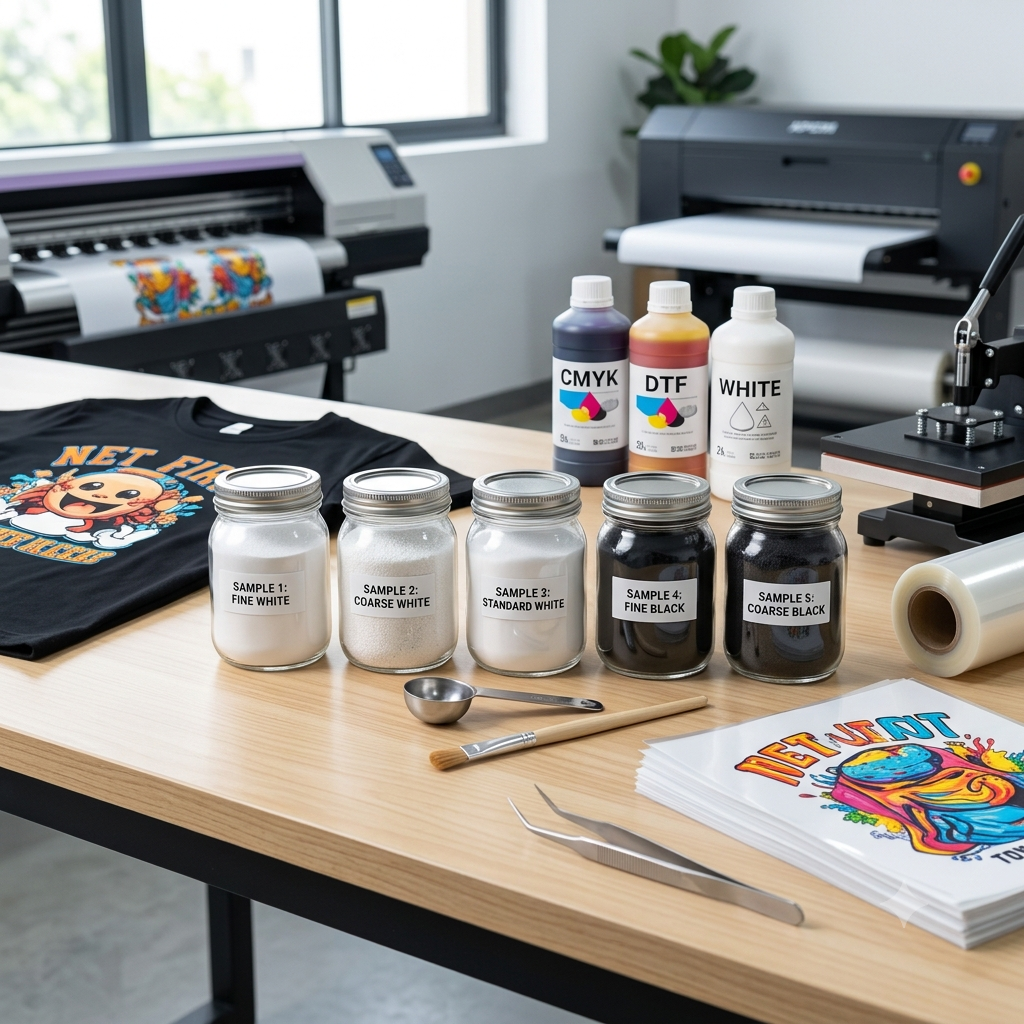 Best DTF Ink for XP600 / i3200 Heads - Best DTF Ink for XP600 i3200 Heads with hot melt adhesive powder comparison
