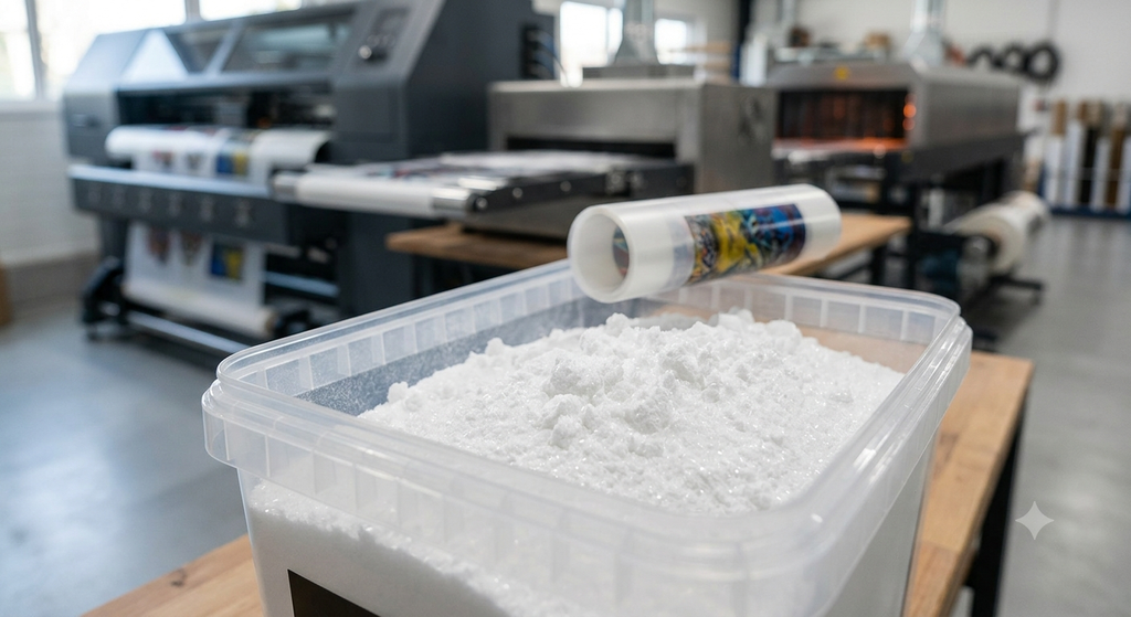 DTF Printer with Powder Shaker Setup”