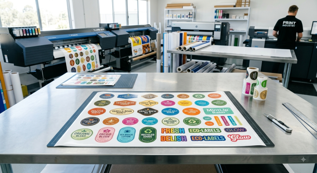 UV DTF vs Sticker Printing: Powerful Comparison for Modern Custom Printing 2026 - UV DTF vs Sticker Printing product label comparison