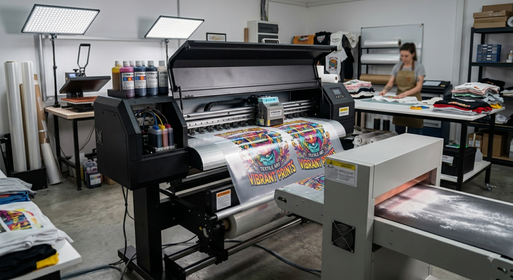 Best DTF Printer Under ₹2 Lakh – Complete Buying Guide for Indian Businesses - Best DTF Printer Under ₹2 Lakh XP600 printer setup