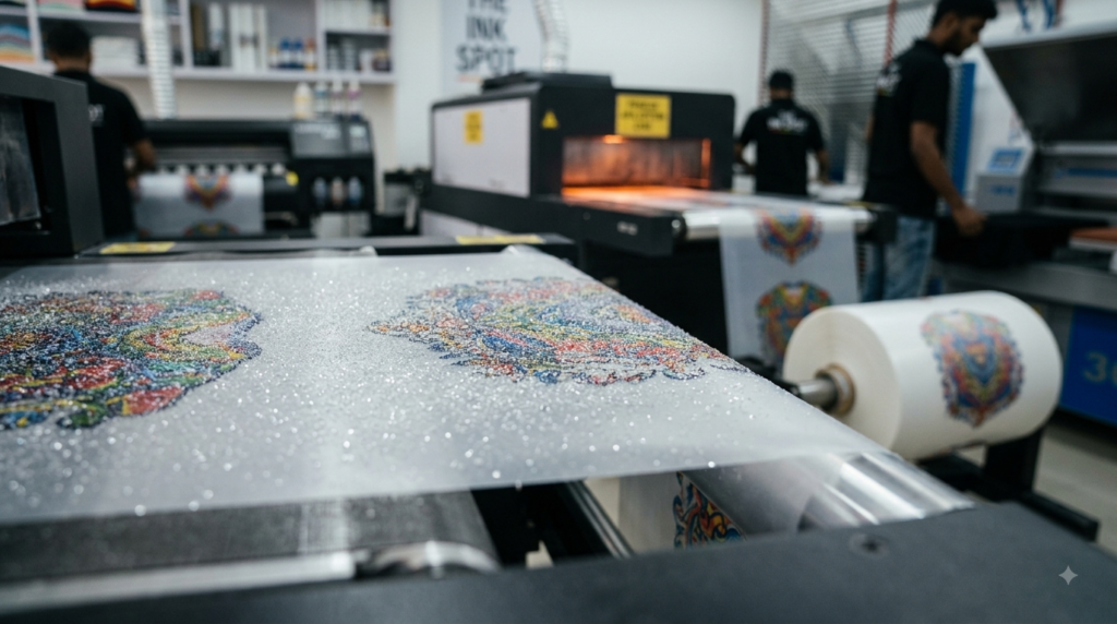 DTF Printer EMI Options in India: Ultimate Guide to Affordable Printer Financing 2026 - DTF Printer EMI Options in India and hot melt adhesive powder usage