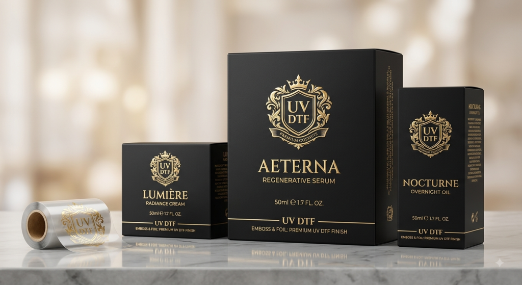 UV DTF Printing for Bottles and packaging solutions