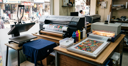 DTF transfer durability printing process from film to garment