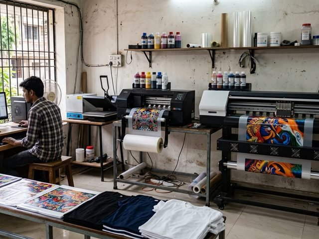 Best DTF Printer for Small Indian Print Shops — 4-head vs 6-head DTF printer comparison