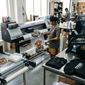 DTF Printing for Gym and Fitness Apparel in India workflow from printing to heat pressing