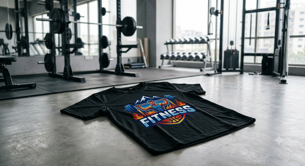 DTF Printing for Gym and Fitness Apparel in India: Amazing Design Guide 2026 - DTF Printing for Gym and Fitness Apparel in India custom gym T-shirt